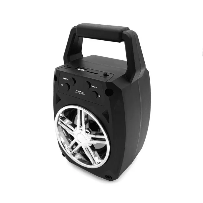 Media-tech playbox jive mt3170 altavoz bluetooth reproductor de mp3 radio fm negro