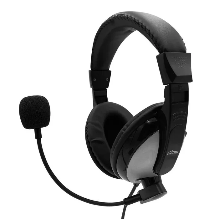 Media-tech turdus mt3603 auriculares con micrófono alámbrico negro