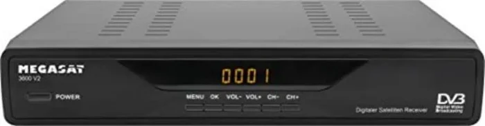 Megasat 3600 V2 Satélite Negro