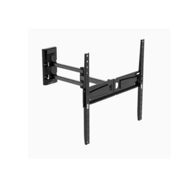 Meliconi FLATSTYLE FDR400, Soporte de Pared para TV de Doble Rotación, Soporte para TV de Pantalla Plana de 40″ a 65″, Montaje VESA 200-300-400, Capacidad de Carga 35 Kg, Made in Italy, Negro