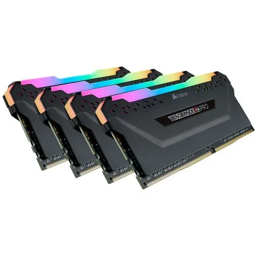 Memoria corsair ddr4 32gb 4x8gb pc 4266 vengeance rgb pro black