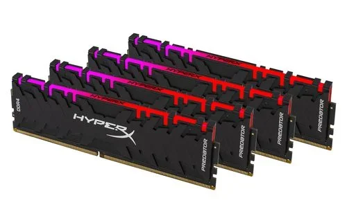 Memoria kingston hyperx predator rgb ddr4 32gb kit4 3000mhz