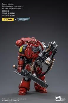 MERCHANDISING LICENCE Joytoy Warhammer 40,000 Blood Angels Intercessors Bro Ranian 1/18 Action Figure (Net)