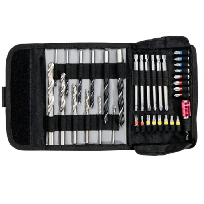 Metabo 626725000 626725000-Bolsa Enrollable para Puntas y Brocas, 35 Piezas, 0 W, 0 V