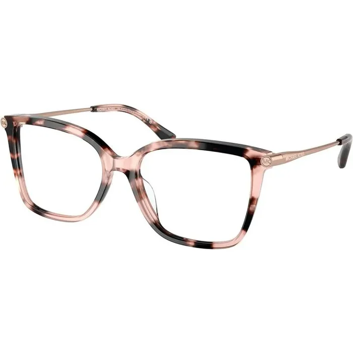 Michael Kors 0MK4101U Monturas de Gafas, Pink Tortoise, 53 Unisex Adulto