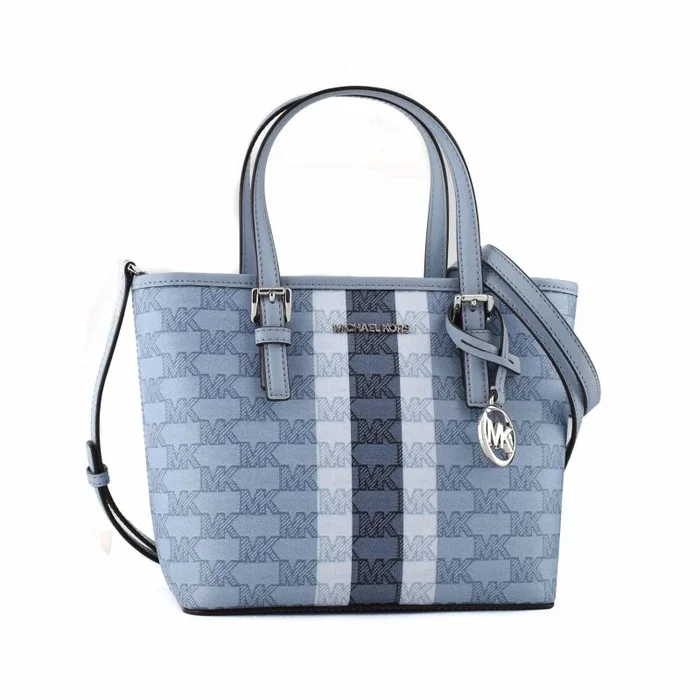 Michael Kors Bolso Mujer 35F3STVT0I-PALE-BLUE Azul 22 x 18 x 10 cm