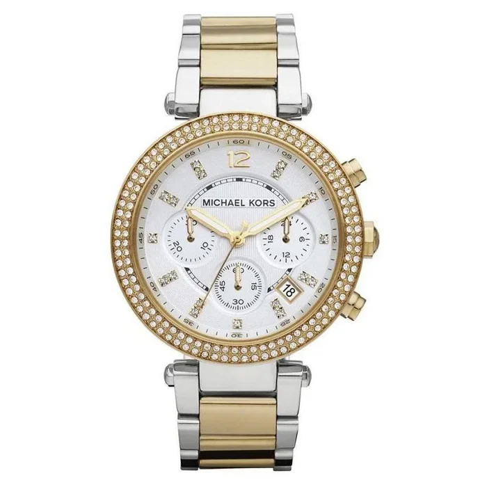 Michael Kors Reloj Analógico para Mujer de Cuarzo con Correa en Acero Inoxidable MK5626