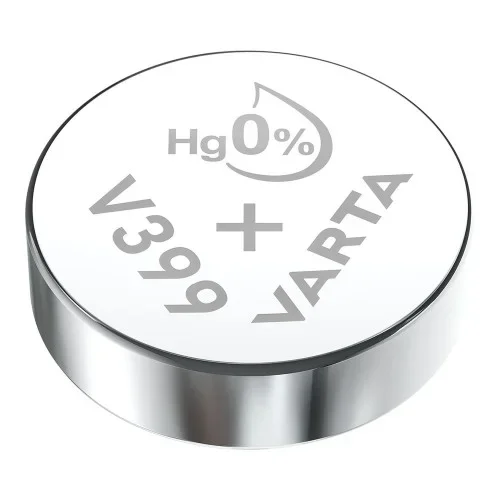 Micro pila de boton silver sr57 – v399 1,55v (blister 1 unid.) ø9,5×2,73mm