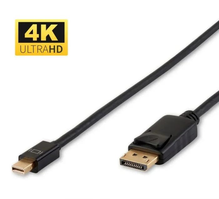 Microconnect 1m Mini Displayport/Displayport Negro