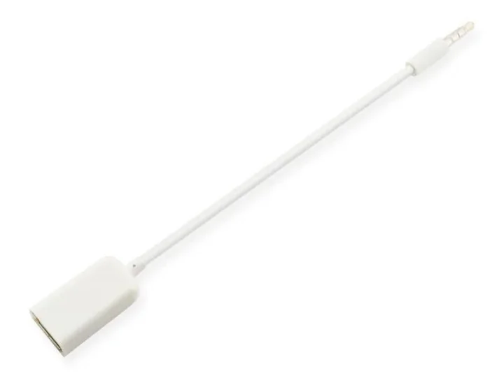Microconnect AUDUSBFW cable de audio 0,2 m 3,5mm USB tipo A Blanco