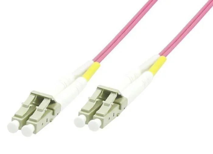 Microconnect FIB440410P cable de fibra optica 10 m LC OM4 Violeta