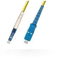 Microconnect FIB461005 cable de fibra optica 5 m LC OS2 Amarillo