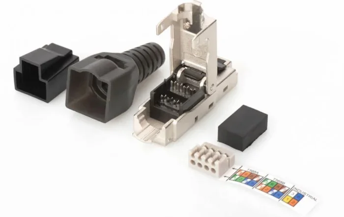 Microconnect KON524TL conector RJ-45 Negro