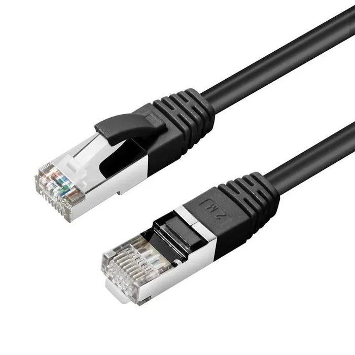 Microconnect MC-SFTP6A20S cable de red Negro 20 m Cat6a S/FTP (S-STP)