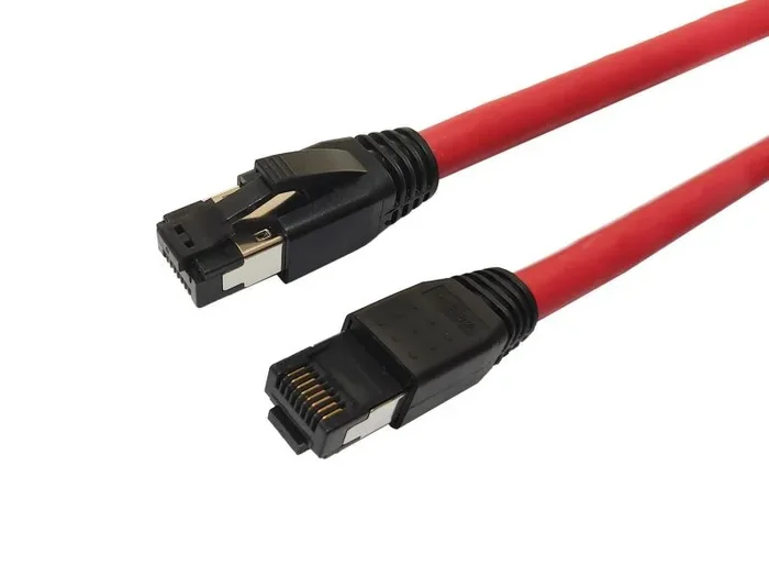 Microconnect MC-SFTP805R cable de red Rojo 5 m Cat8.1 S/FTP (S-STP)
