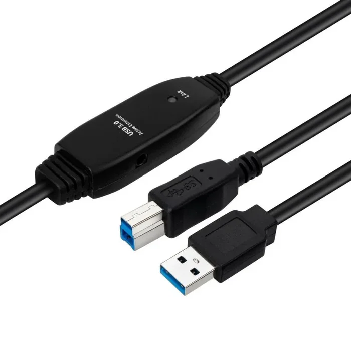 Microconnect USB3.0AB7B cable USB USB 3.2 Gen 1 (3.1 Gen 1) 7 m USB A USB B Negro
