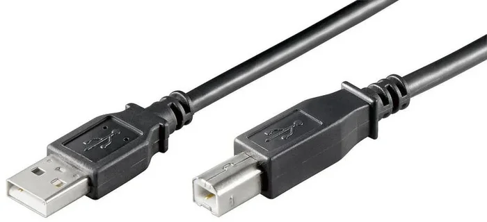 Microconnect USBAB2B cable USB 1,8 m USB 2.0 USB A USB B Negro