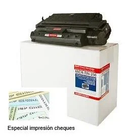 MicroMICR TIN-250 cartucho de tóner 1 pieza(s) Negro