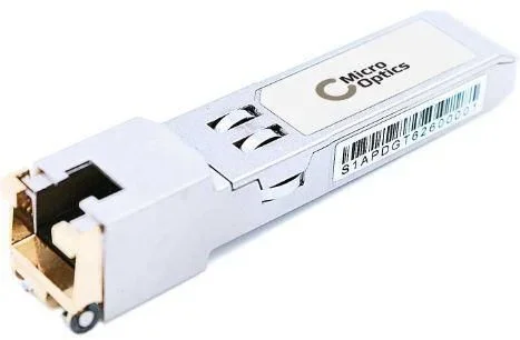 MicroOptics MO-P-ST10G red modulo transceptor Cobre 10000 Mbit/s SFP+
