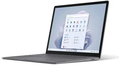 Microsoft Surface Laptop 5-Ordenador portátil de 13,5″ táctil accionado por Intel EVO, 12º generacion Intel Core i5-1235U, 8GB RAM, 512GB SSD con Intel Iris Xe Graphics y Windows 11 Home