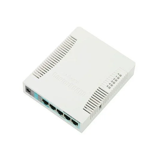 Mikrotik RB951G-2HND – Punto de Acceso (10, 100, 1000 Mbit/s, 2,4 GHz, 16-QAM, 64-QAM, BPSK, CCK, DBPSK, DSSS, OFDM, QPSK, USB A, Internal, 2,5 dBi)