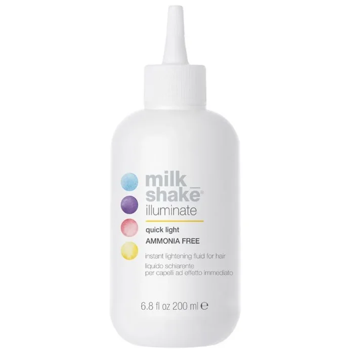 Milk shake, illuminate, ammonia-free, hair serum, for brightening, 200 ml