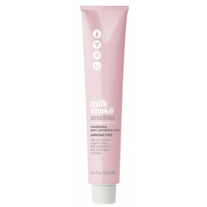 Milk shake, smoothies, ammonia-free, semi-permanent hair dye, 11n black, 100 ml