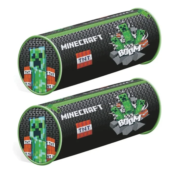 Minecraft estuche para lápices barrel