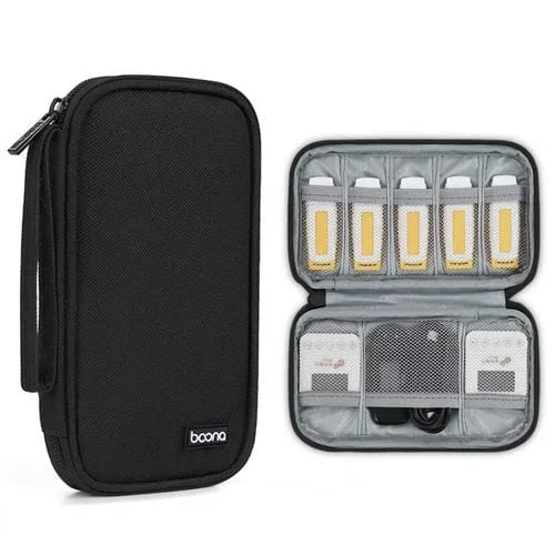 Mini de Dato Baona Baona Bn-C004 para Accesorios de Cable de Disculación (Negro) Capa Única