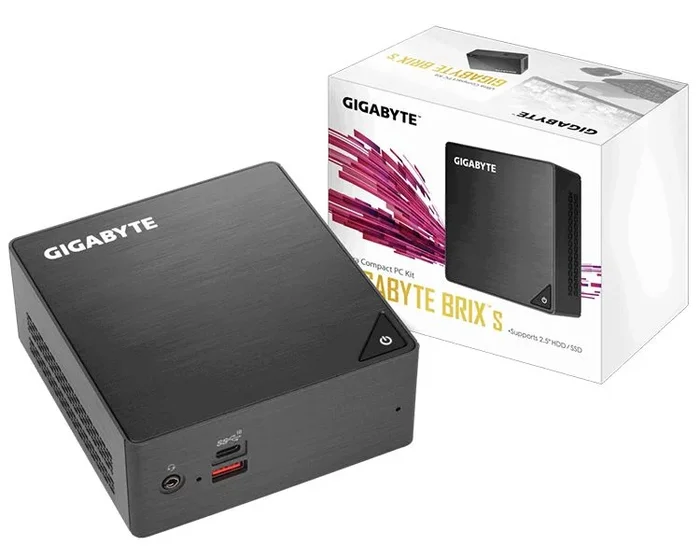 Minibarebone gigabyte brix i3-8130u hdmi/minidp