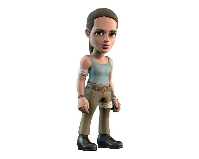MINIX BANDAI Figura Tomb Raider – Alicia Vikande – Coleccionables para Exhibición – Idea de Regalo – Juguetes para Niños Y Adultos – Fans De TV MN11940