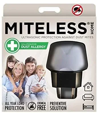 miteless Home – Ultrasónico Repelente de ácaros del polvo