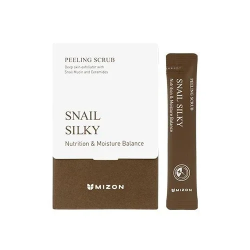 Mizon SNAIL SILKY PEELING SCRUB 5gr x 40 uds