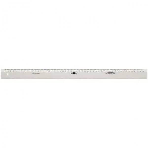 Möbius+Ruppert 1150 – 0000 Regla de escritorio 500 mm Poliestireno Transparente 1 pieza(s)