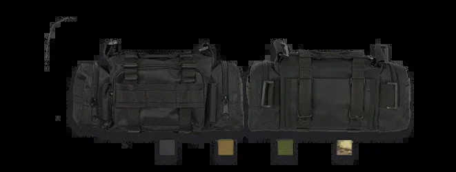 Mochila Barbaric de nylon 600D de color Camo con cremallera y hebilla con capacidad para 6 litros