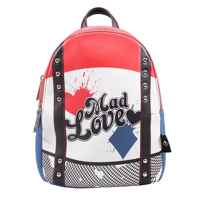 Mochila dc comics harley quinn pequeña