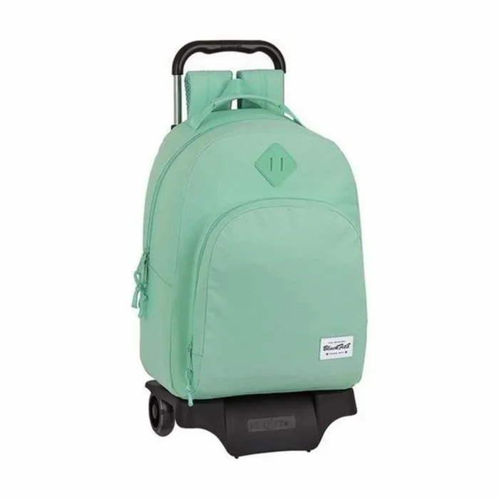 Mochila escolar con ruedas 905 blackfit8 m313g turquesa (32 x 42 x 15 cm)