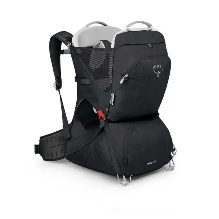 Mochila portabebé osprey poco™ slt tourist carrier negro