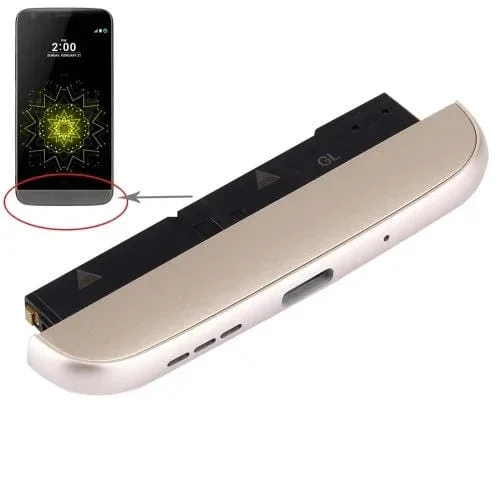 Módulo Base de Carga Micrófono Altavoz Ringer Zumbador LG G5 F700K Versión KR (Dorado)