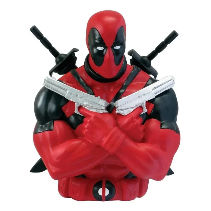 Monogram Deadpool Bust Bank Toy