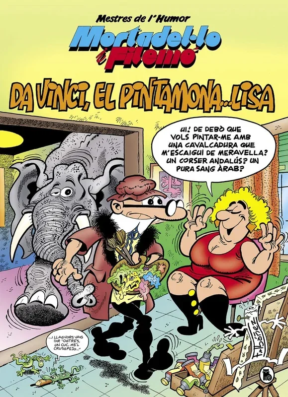 Mortadel·lo i Filemó. Da Vinci, el pintamona… Lisa (Mestres de l’Humor 52) (Bruguera Clásica)