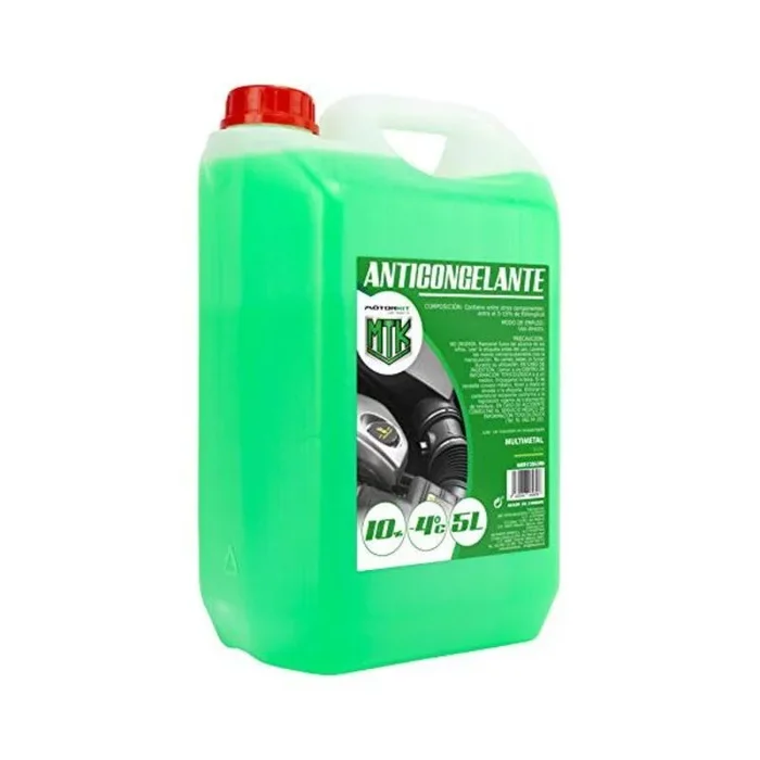 Motorkit MOT3536 Anticongelante, 5L, 10 %, Verde