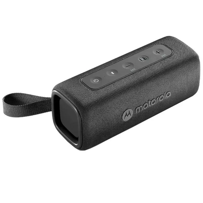 Motorola Sound – Altavoz Inalámbrico Bluetooth ROKR 600 – Potente Sonido de 30W, Resistente al Agua y Polvo, Función Broadcast para Conectar 20+ Altavoces, 6 Horas de Reproducción, Negro