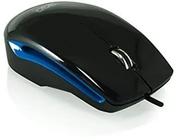 Mouse optico 3go advanz usb 2.0 1200dpi color negro/azul