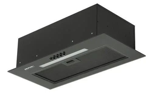 MPM MPM-60-OWS-02 campana Telescópica o extraplana Negro 610 m³/h B