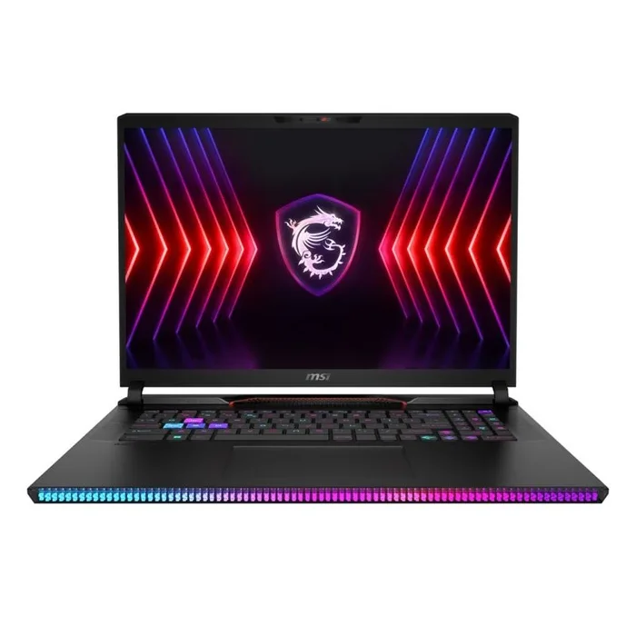 MSI Gaming Raider GE78 HX 14VIG-625PL Intel® Core™ i9 i9-14900HX Portátil 43,2 cm (17″) Quad HD+ 32 GB DDR5-SDRAM 2 TB SSD NVIDIA GeForce RTX 4090 Wi-Fi 7 (802.11be) Windows 11 Home Negro