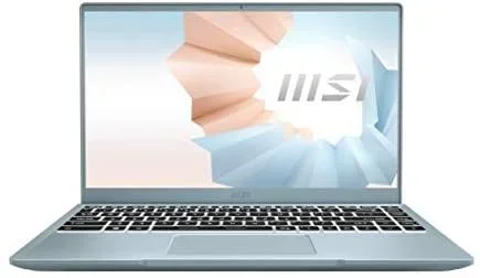MSI Modern 14 B11MO-075XES Portátil 35,6 cm (14″) Full HD Intel® Core™ i7 i7-1165G7 16 GB DDR4-SDRAM 512 GB SSD Wi-Fi 6 (802.11ax) FreeDOS Azul