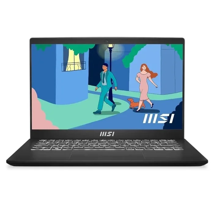 MSI Modern 14 C12MO-1065XES Intel® Core™ i7 i7-1255U Portátil 35,6 cm (14″) Full HD 16 GB DDR4-SDRAM 512 GB SSD Wi-Fi 6 (802.11ax) FreeDOS Negro