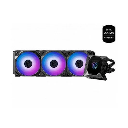 MSI MPG CORELIQUID K360 V2 sistema de refrigeración para ordenador Carcasa del ordenador Set de refrigeración 12 cm Negro