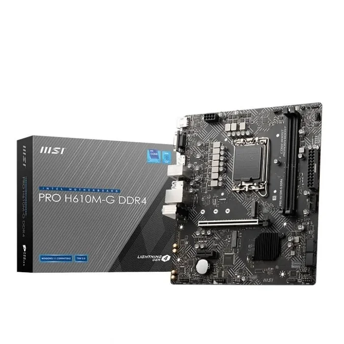 MSI PRO H610M-G placa base Intel H610 LGA 1700 micro ATX